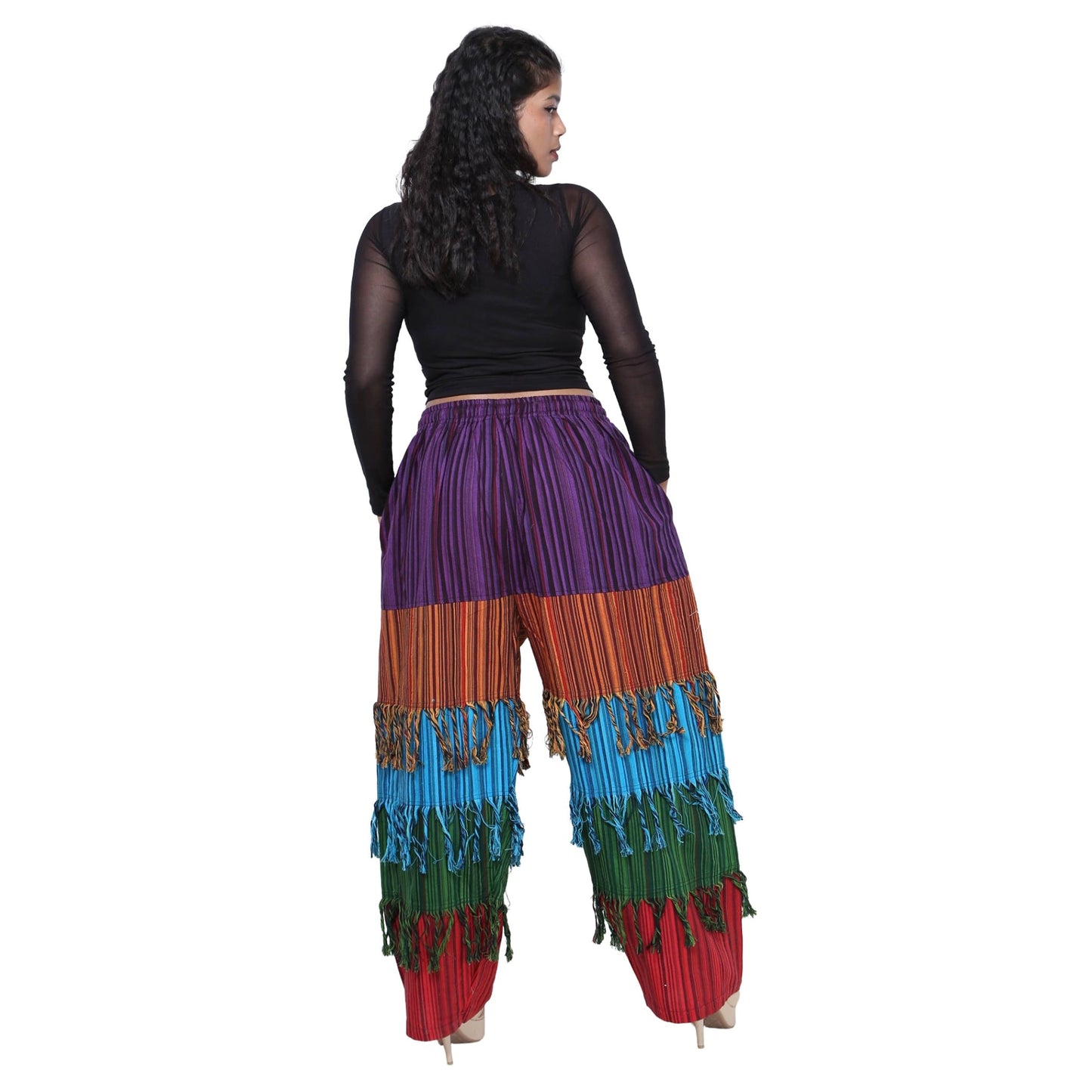 Women's Cotton Frill Pants
