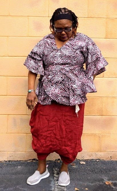 Made in Italy Skirt-Pant, Harem Gaucho Linen Pant