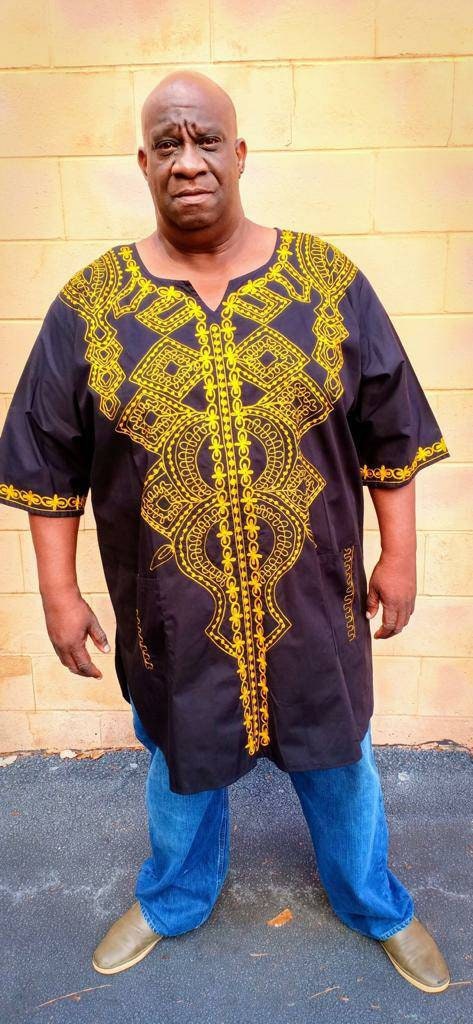 Big & Tall Man Dashiki Plus Size Shirt/Oversized Men Shirt.