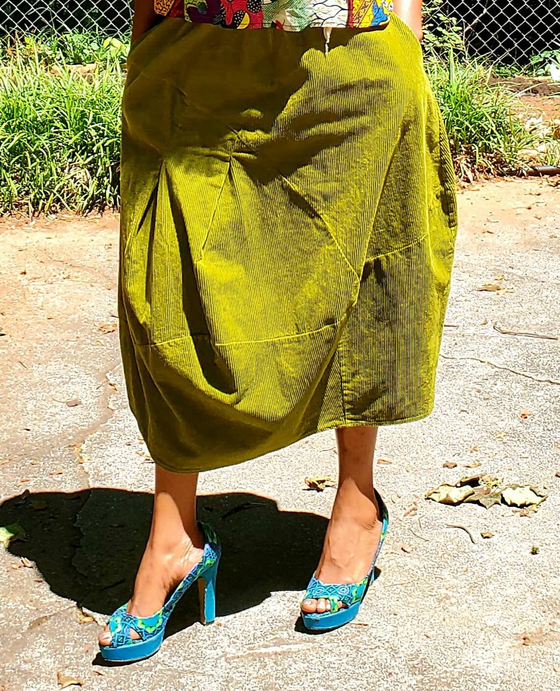 Cuodroy Quarky Skirt Made in Italy.