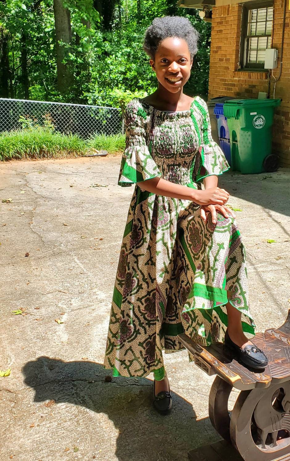Jumpsuit Palazzos/African Jumper, size Small.