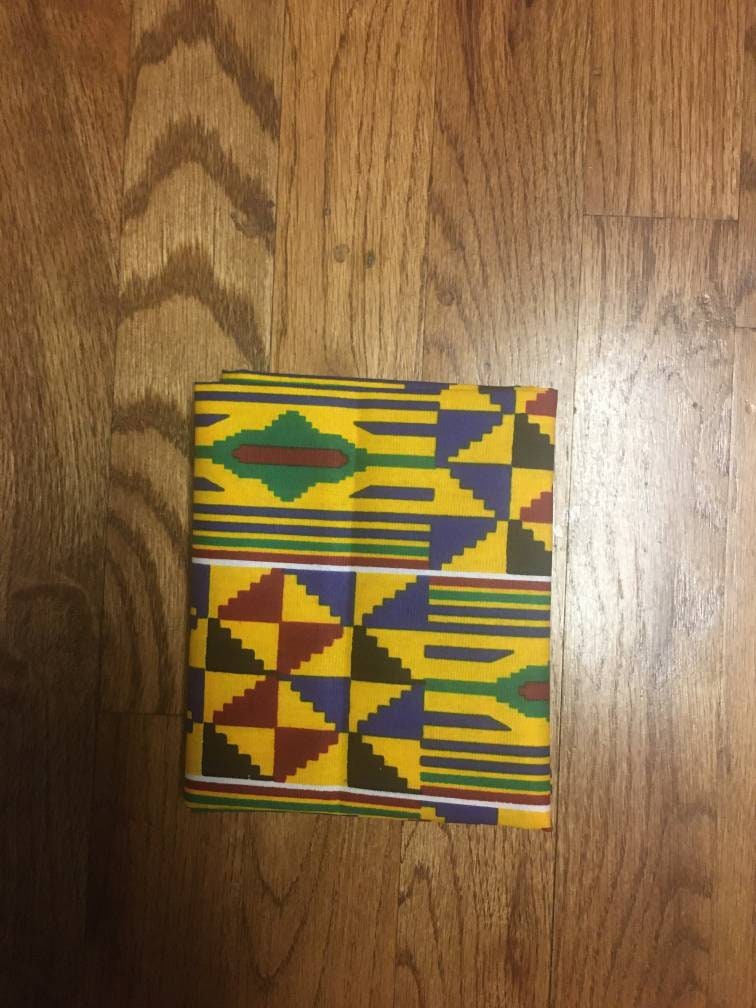 Wax Ankara Fabric/ High Target Kente/African Print, by yard or 6yds.