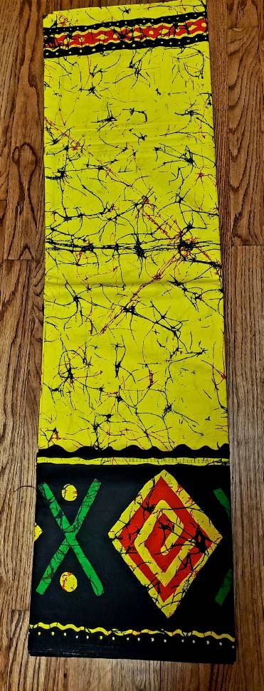 Ankara Waxprint African Fabrics/ African Print Fabric Kitenge 6 Yds.