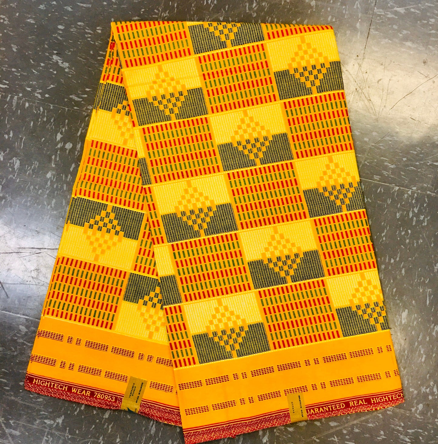Kente Print Olive/African Print Kente Fabric Bulk 6yd.