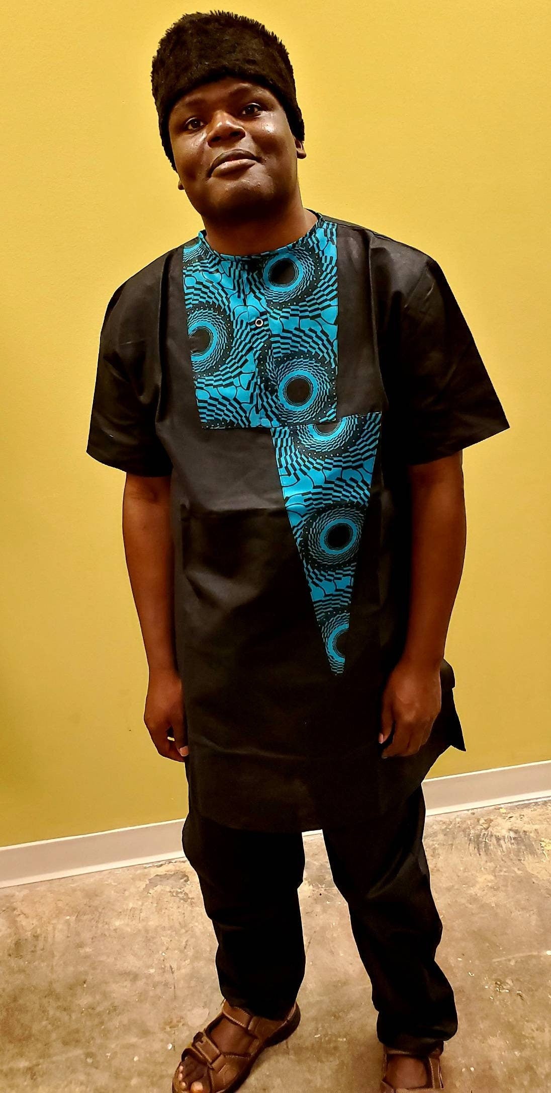 Men's Classic Dashiki Suit Ankara 5 sizes/African Matching sets/His Hers