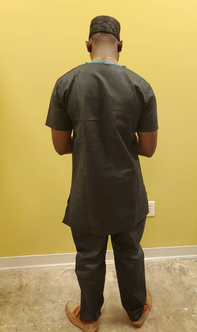 Men's Classic Dashiki Suit Ankara 5 sizes/African Matching sets/His Hers