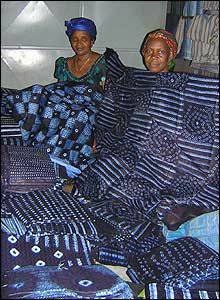 African Batik/Adire Yoruba Print. 4yds x 45 inches.