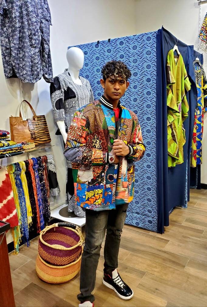 Ankara Patch Baseball Jacket/African Hoody Jacket/Unisex. African Print Floral Women's Bomber Jacket / Ankara Bomber Jacket.