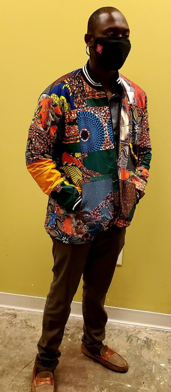 Ankara Patch Baseball Jacket/African Hoody Jacket/Unisex. African Print Floral Women's Bomber Jacket / Ankara Bomber Jacket.