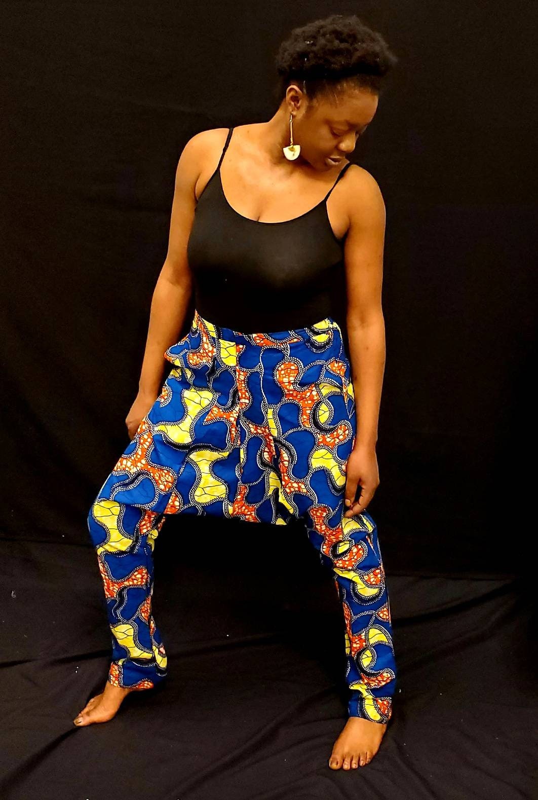 Harem Pants/Bohemian/Summer Unisex/Boho African/Meditation Pants/ Cotton.