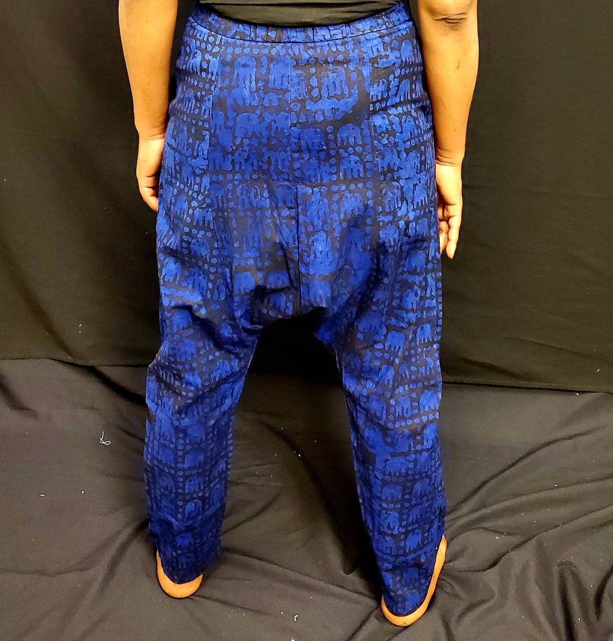 Harem Pants/Bohemian/Summer Unisex/Boho African/Meditation Pants/ Cotton.