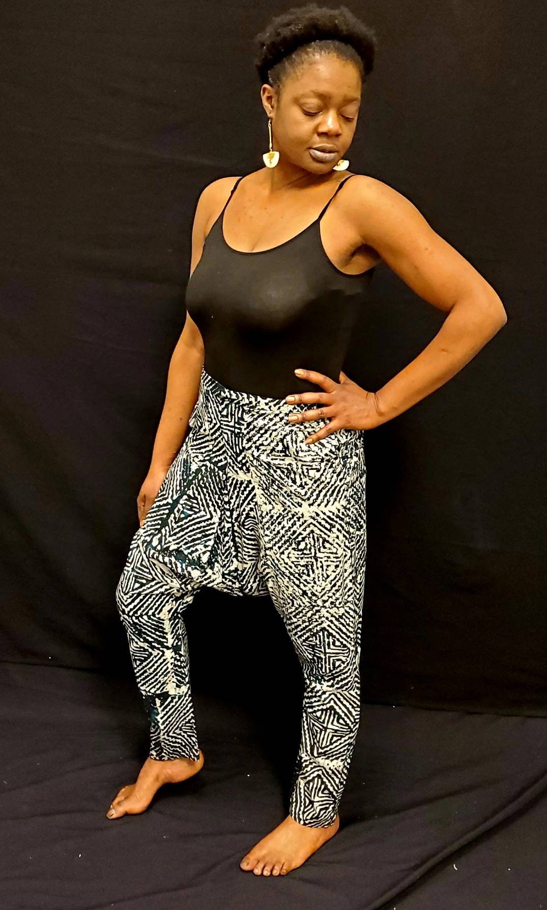 Harem Pants/Bohemian/Summer Unisex/Boho African/Meditation Pants/ Cotton.