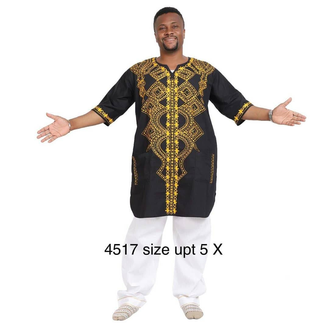 Big & Tall Man Dashiki Plus Size Shirt/Oversized Men Shirt.