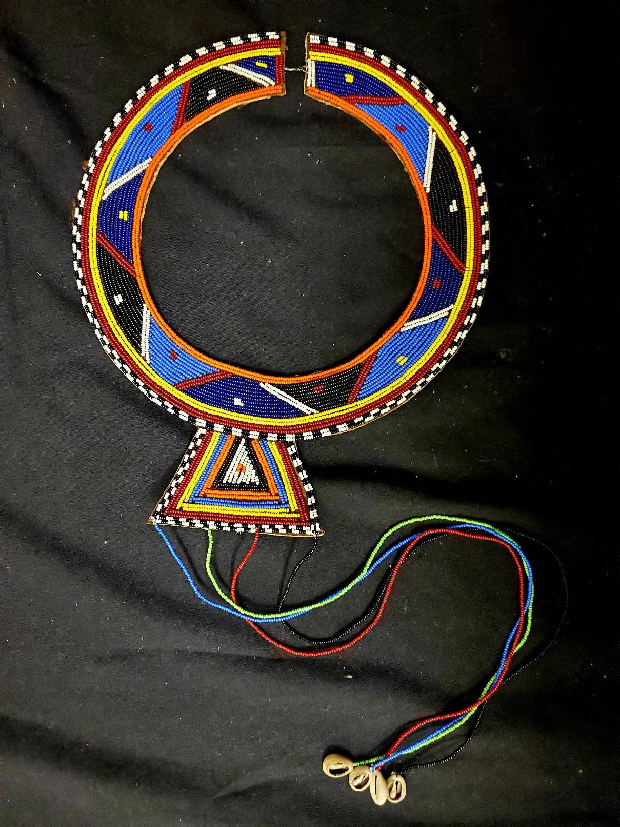 African Maasai wedding necklace, Maasai necklace sets, layered necklaces, Masai beads necklace.