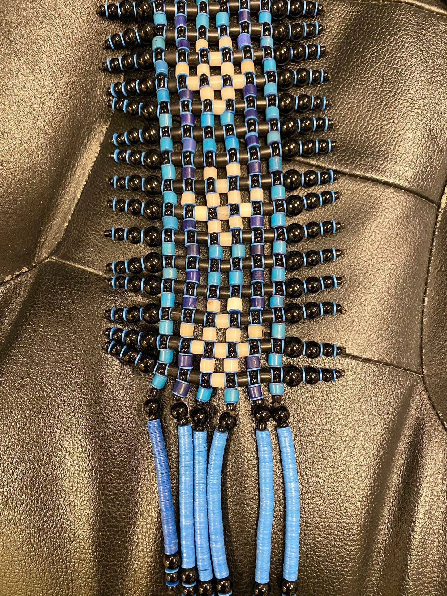 Minala Waterfall Chocker 17.5" Long. Length approximately 10-11 inches