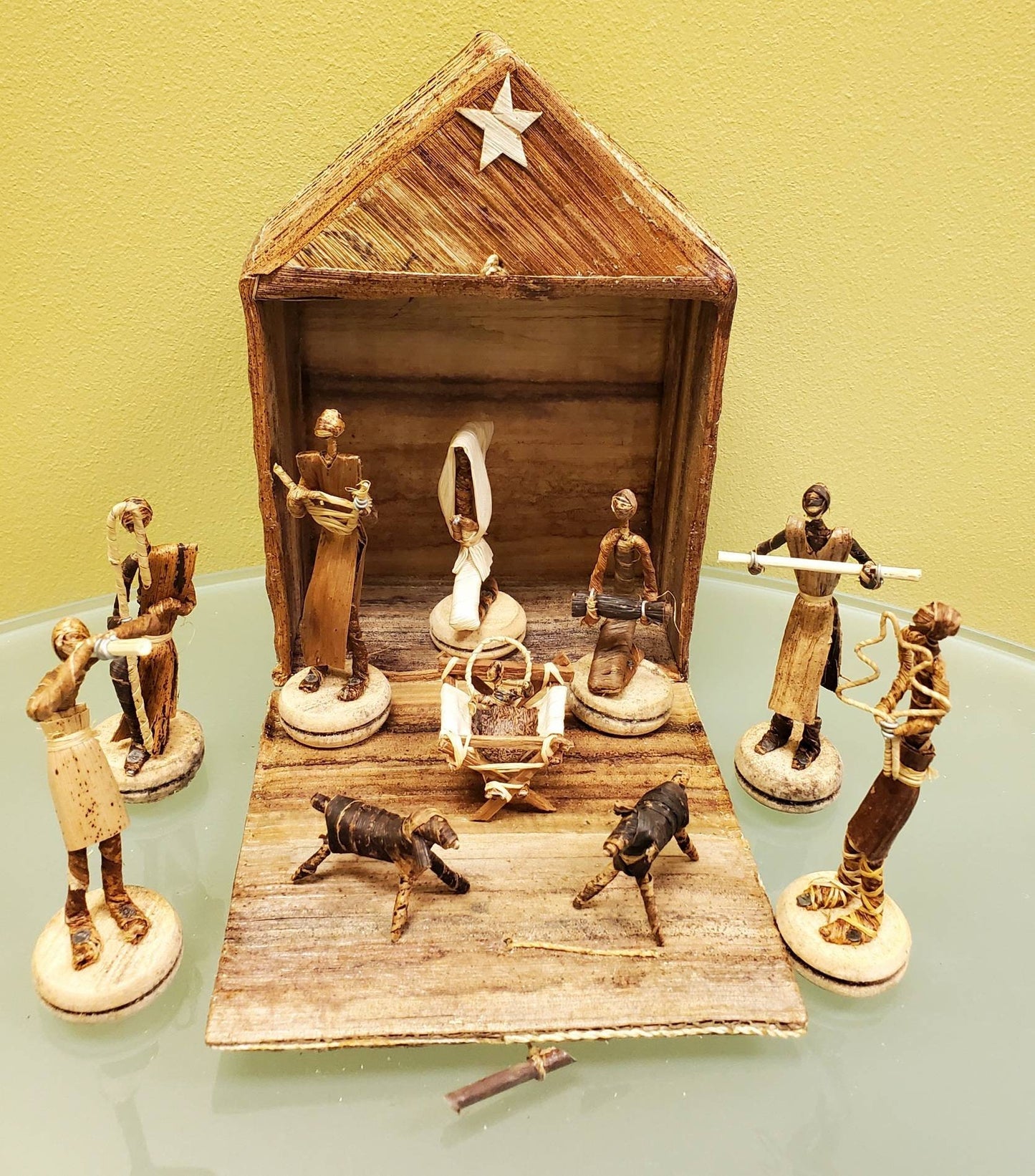 Nativity Set/African Nativity Sets/Christmas Ornament/Christmas gift/Hanuka.