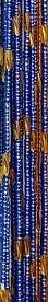 African Waist Beads/Belly Chains/Belly Beads/Hip Ornament. Threaded TIE On Waist for weight loss.