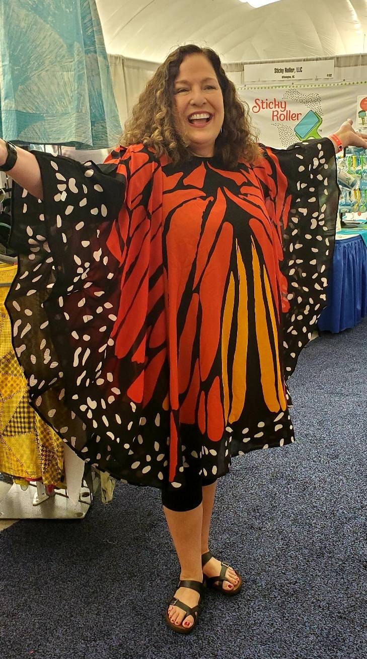 Butterfly Tunic Dress/Ethnic Butterfly Top. One size fits upto XL.