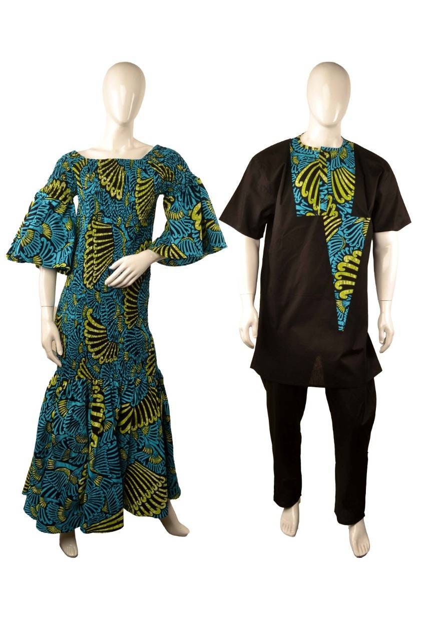 Fishtail Elastic Mermaid Maxi Ankara African Dress/African Formal Wear/Women Dress Regular Size M-XL