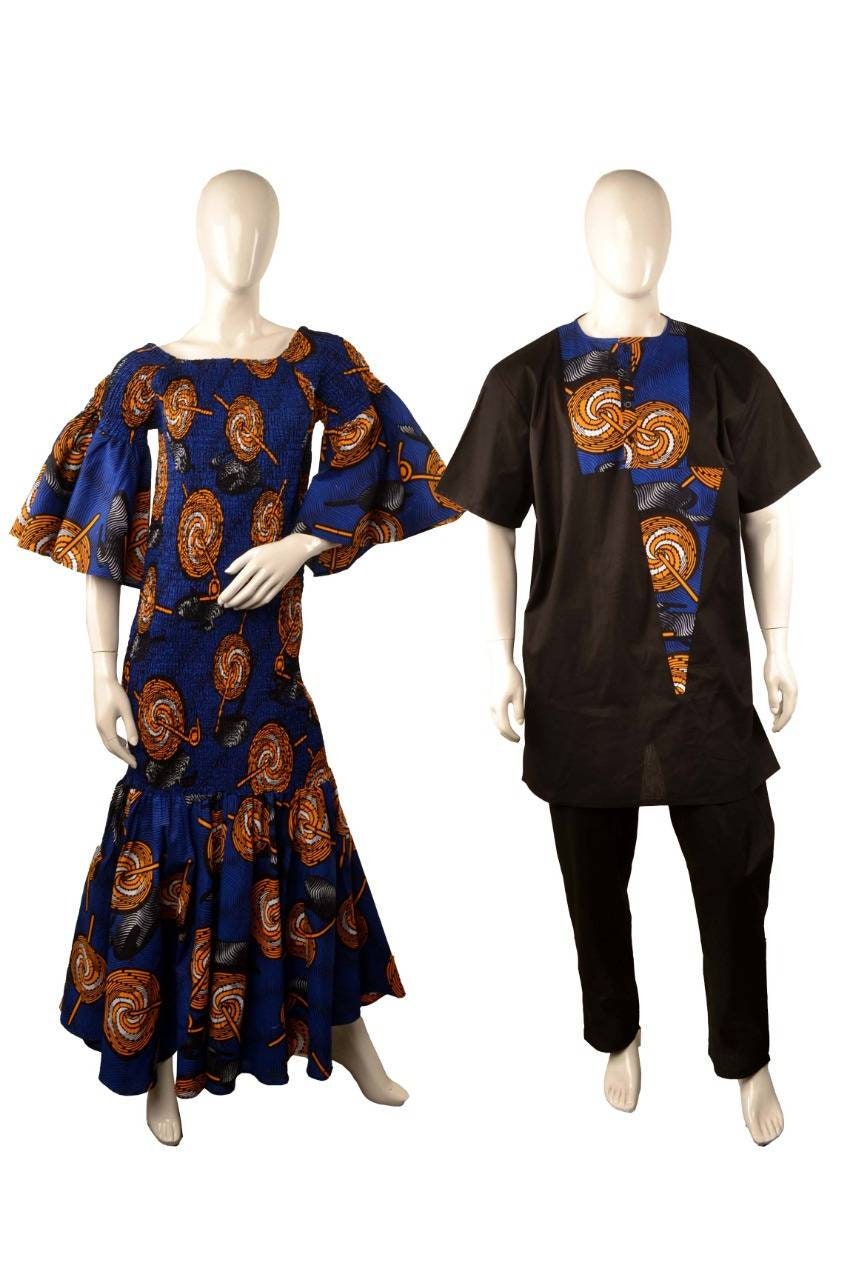Fishtail Elastic Mermaid Maxi Ankara African Dress/African Formal Wear/Women Dress Regular Size M-XL