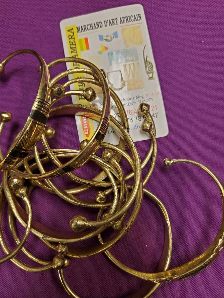Tuareg Brass/Silver Bracelet.