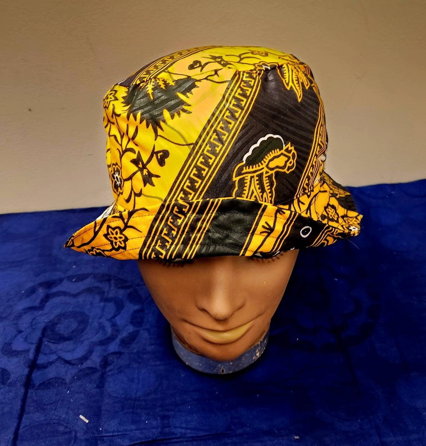 Kitenge Bucket Hat/Huge SALE!Ankara Unisex Hat. Circumference 23" to 25".