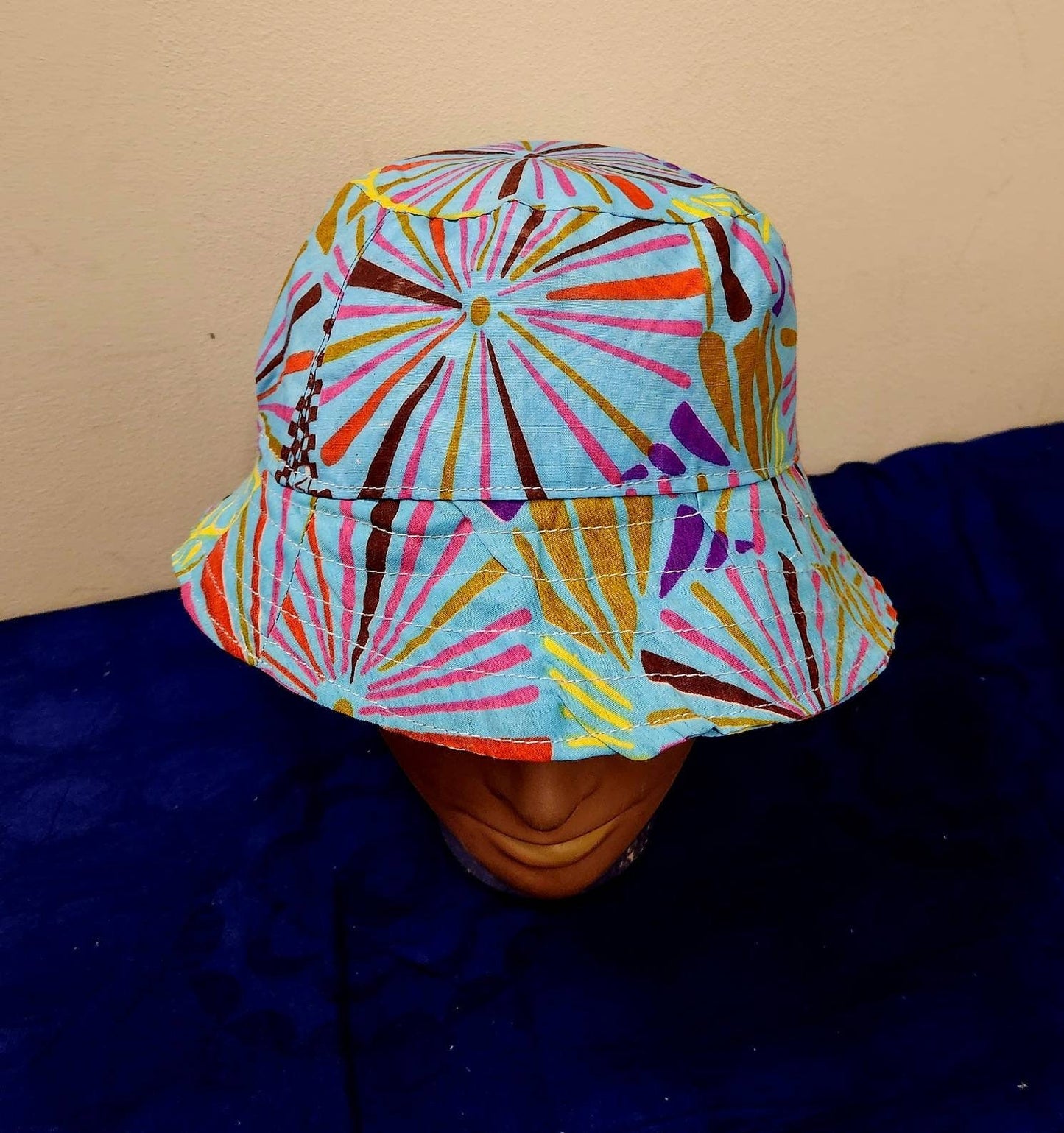 Kitenge Bucket Hat/Huge SALE!Ankara Unisex Hat. Circumference 23" to 25".