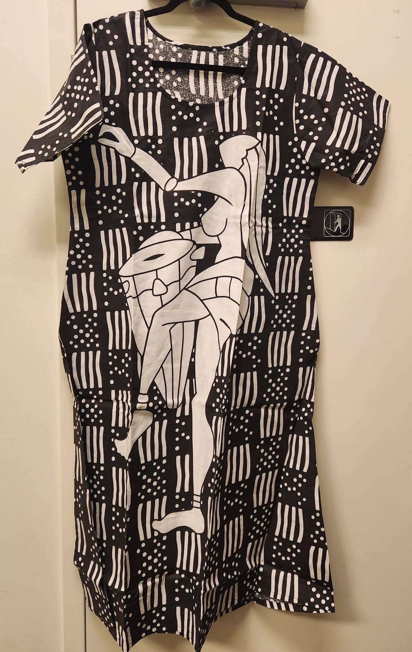 Mud Print Kaftans, Regular and Plus size.