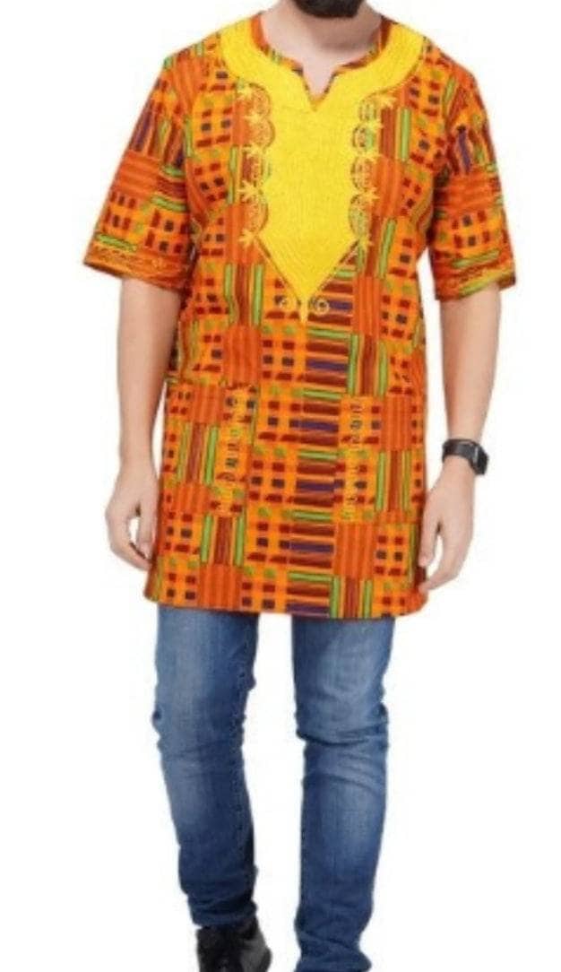 Dashiki Shirt/Kente Shirt Unisex/Oversize Dashiki/plus size SML-XL.