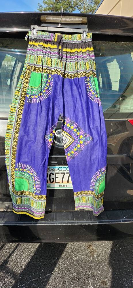 Dashiki Pants Unisex, one size fits S-L.