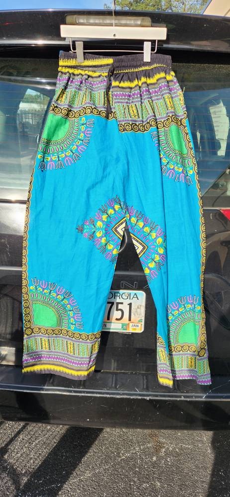 Dashiki Pants Unisex, one size fits S-L.