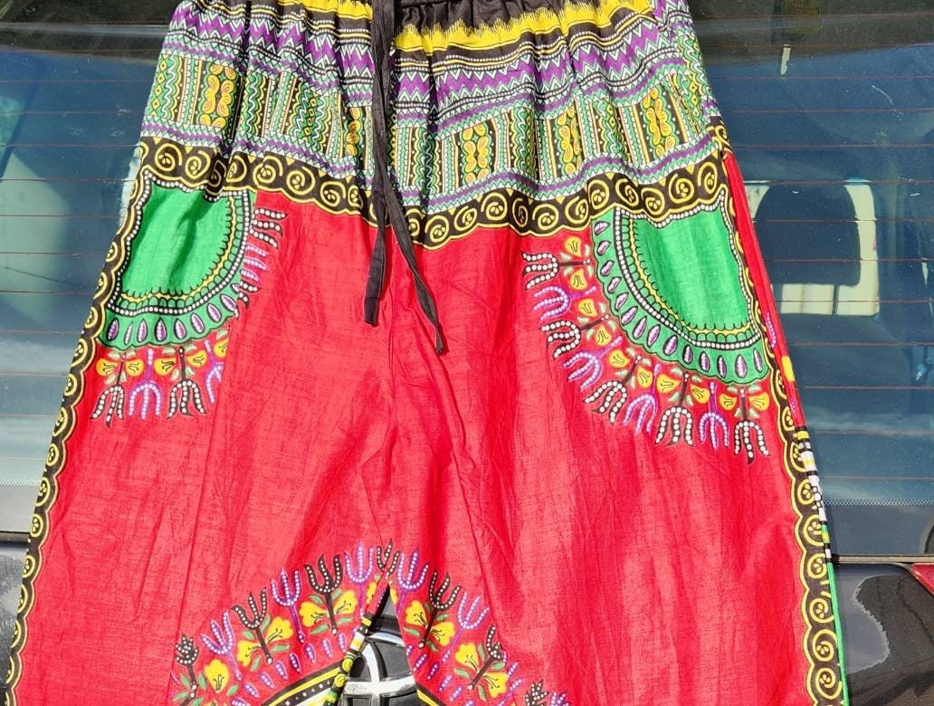 Dashiki Pants Unisex, one size fits S-L.