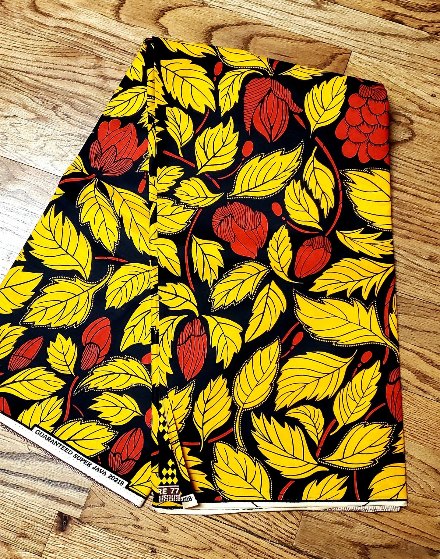 Ankara Waxprint African Fabrics/ African Print Fabric Kitenge by Yd.