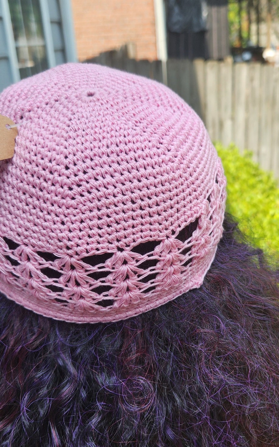 Crochet Kuffi Black