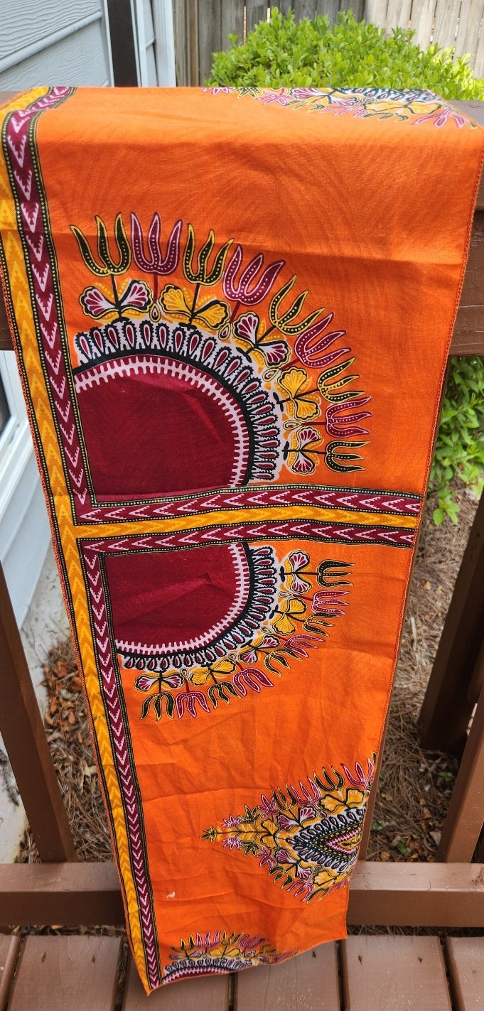 African Headwrap/Traditional Dashiki Headband/Headscarf.