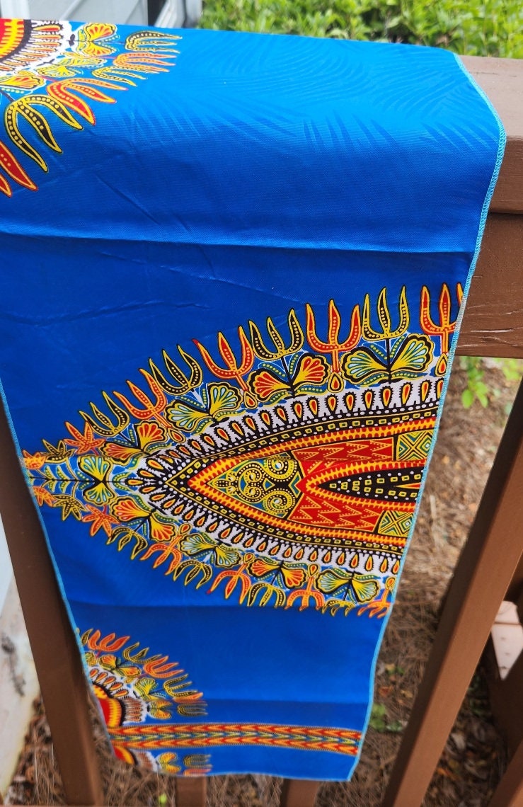 African Headwrap/Traditional Dashiki Headband/Headscarf.
