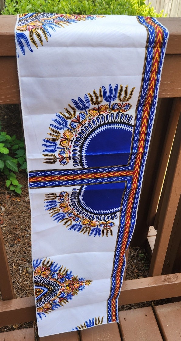 African Headwrap/Traditional Dashiki Headband/Headscarf.