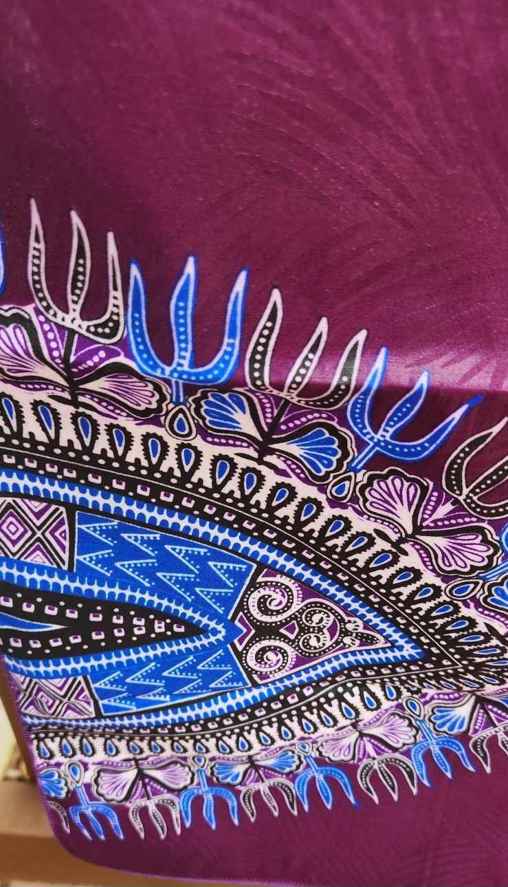 African Headwrap/Traditional Dashiki Headband/Headscarf.
