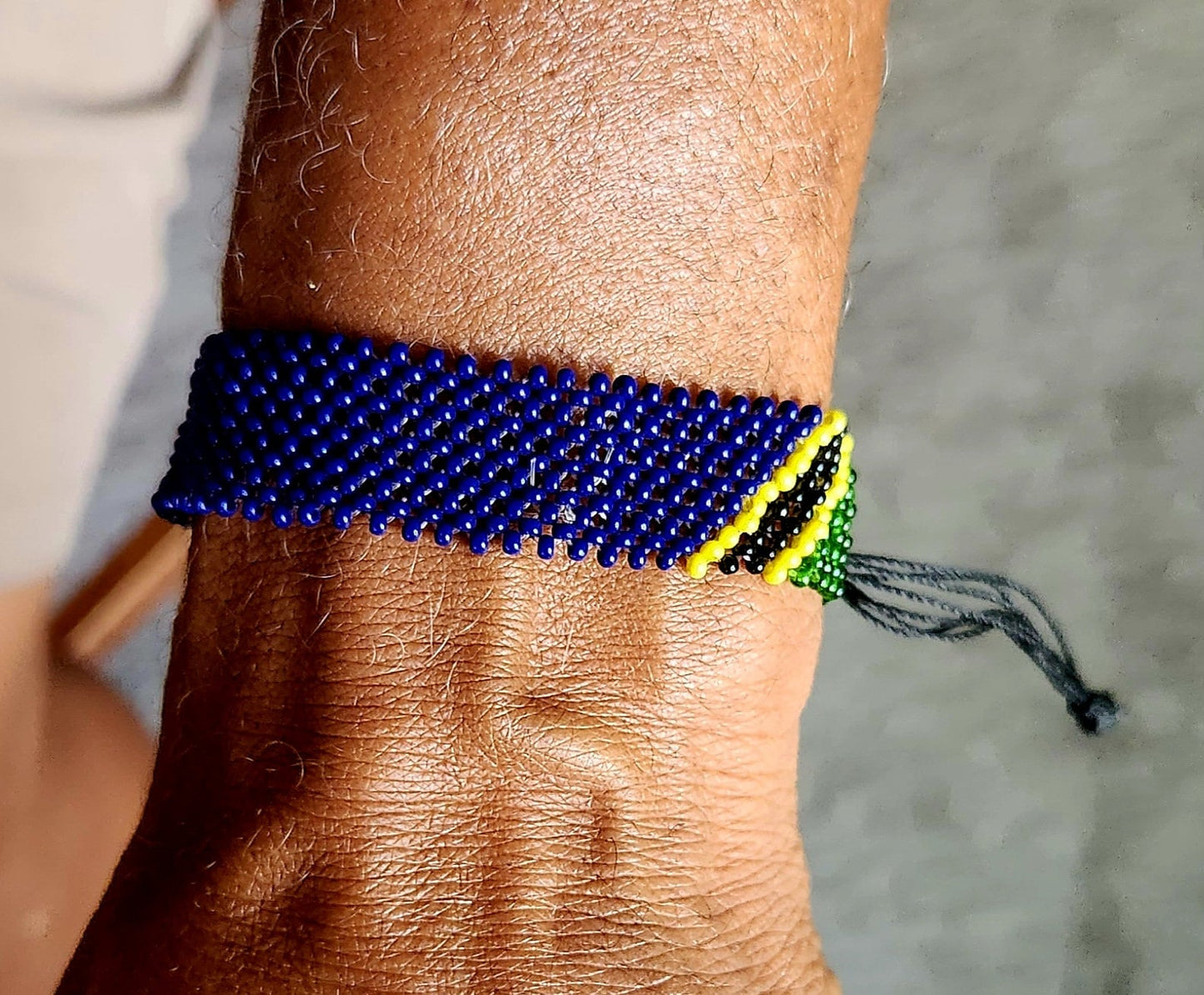 Tanzania Flag Bracelet/Tribal Bracelet/Unisex bracelet.