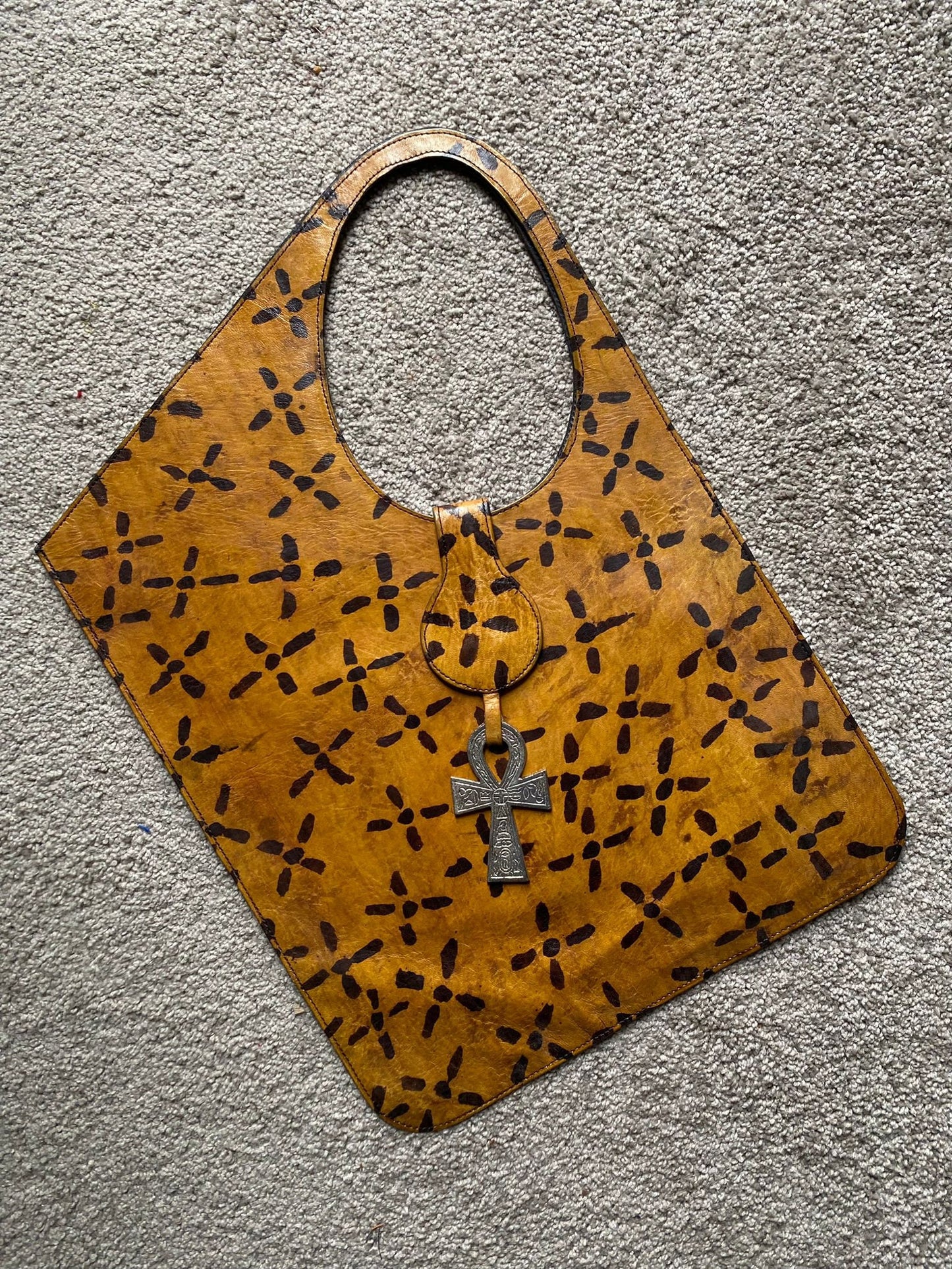 Plate Bag/Exquisite Plate Leather Purse.