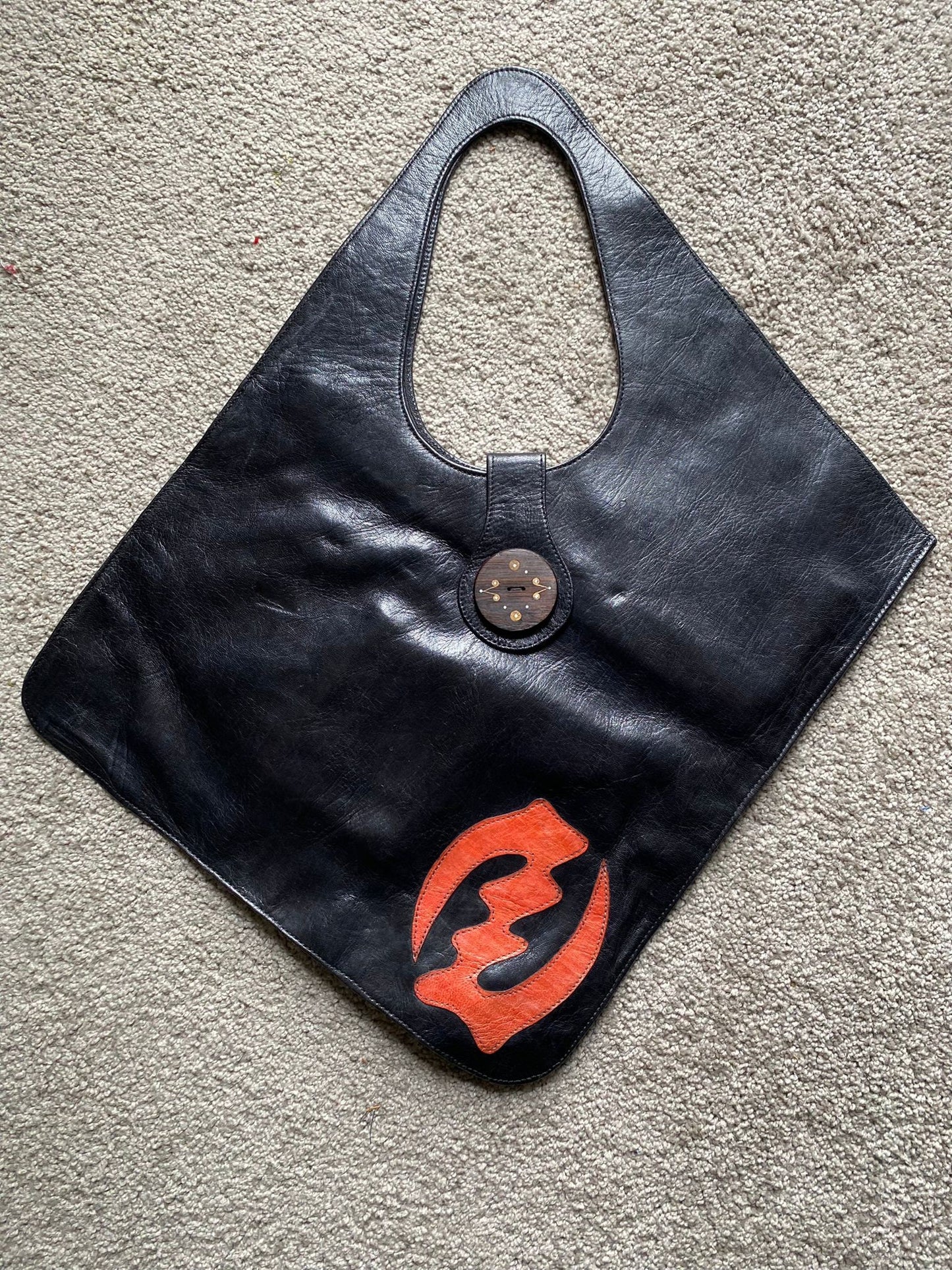 Plate Bag/Exquisite Plate Leather Purse.