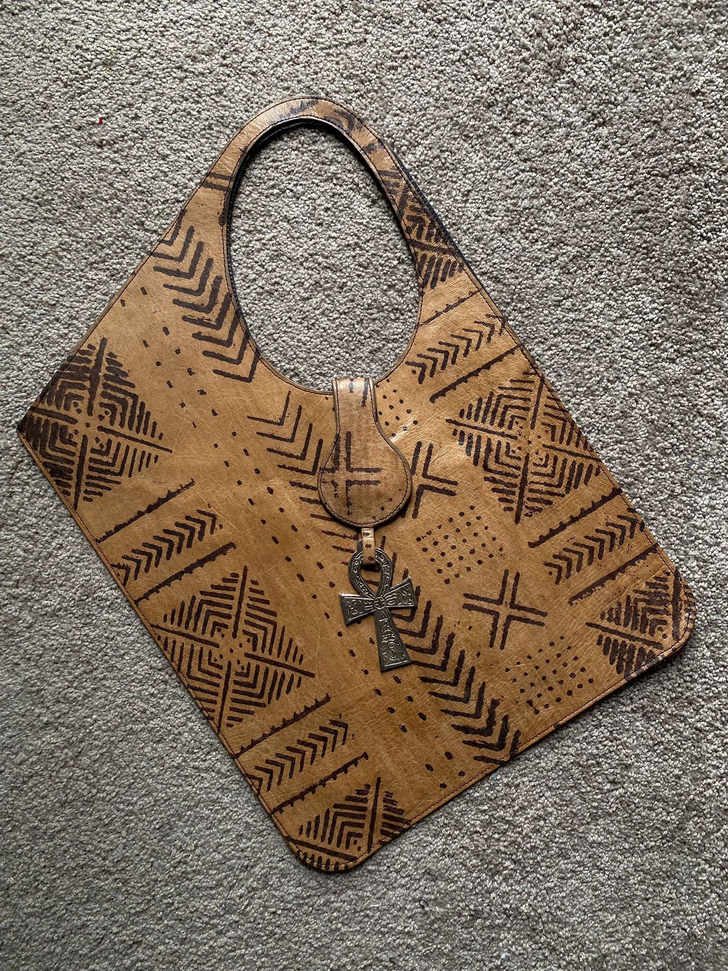 Plate Bag/Exquisite Plate Leather Purse.