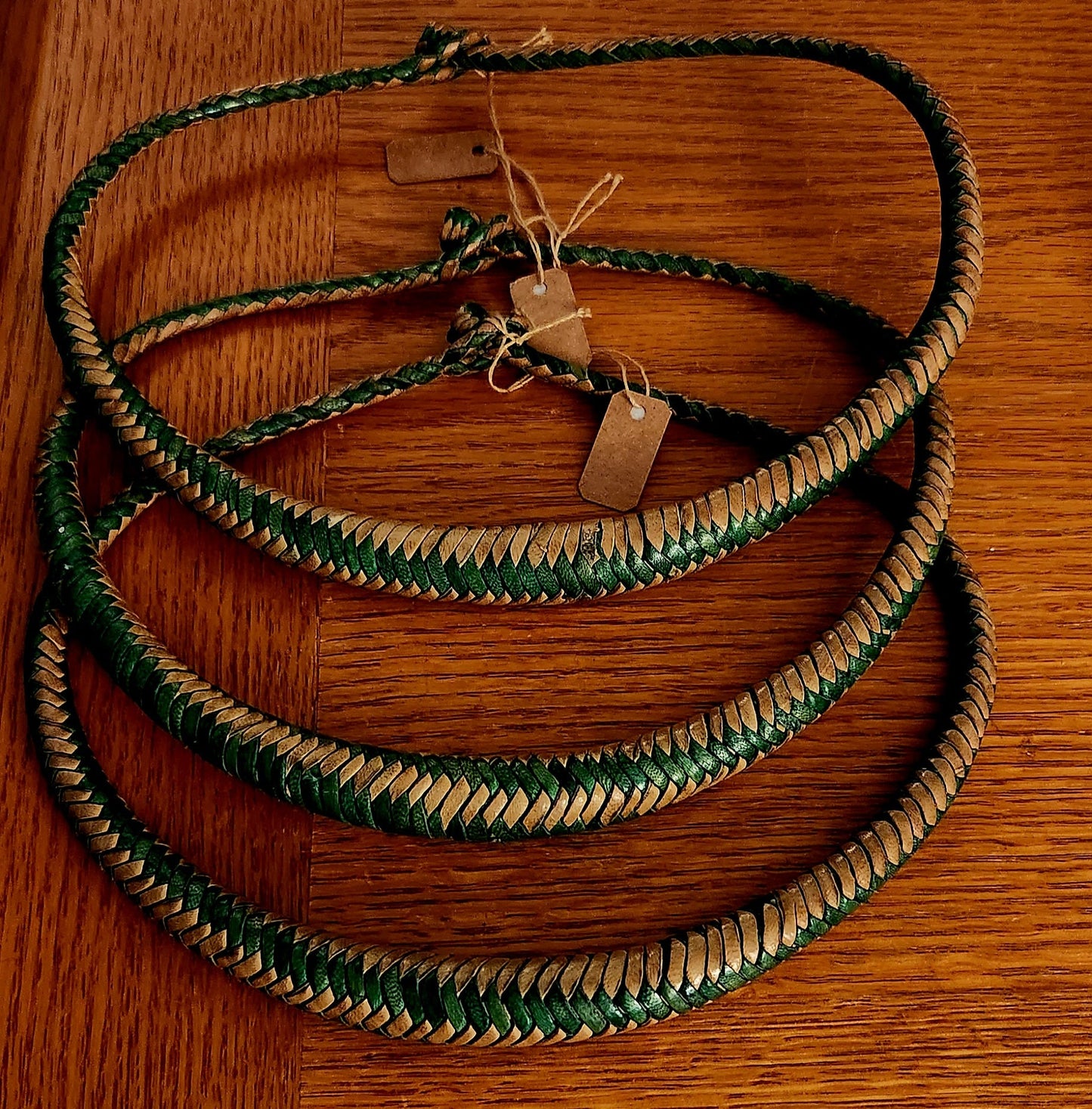 Dogon Braided Leather Necklace/Unisex Tuareg Chocker.