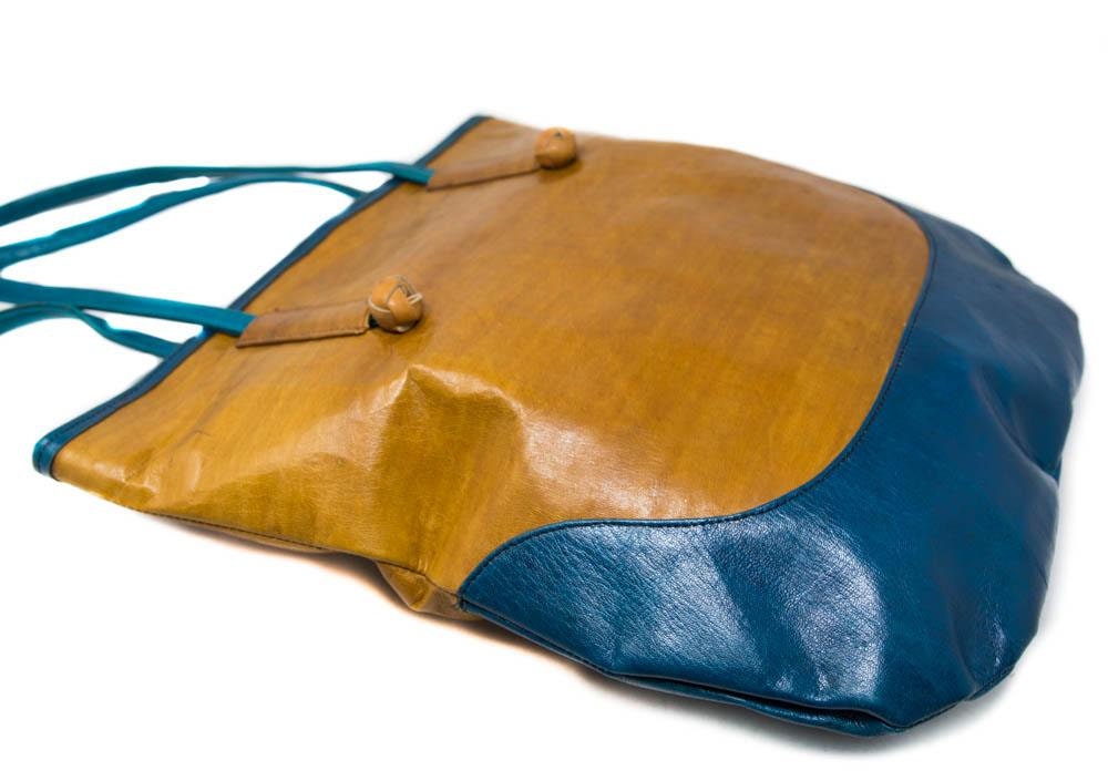 Zuri Handcrafted Leather Tote.