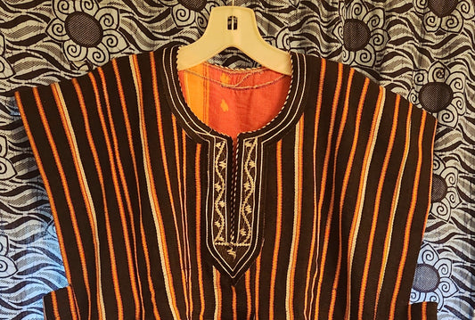 High Quality Woven Traditional Fugu Top/Batakari/Ghana Men Smock.
