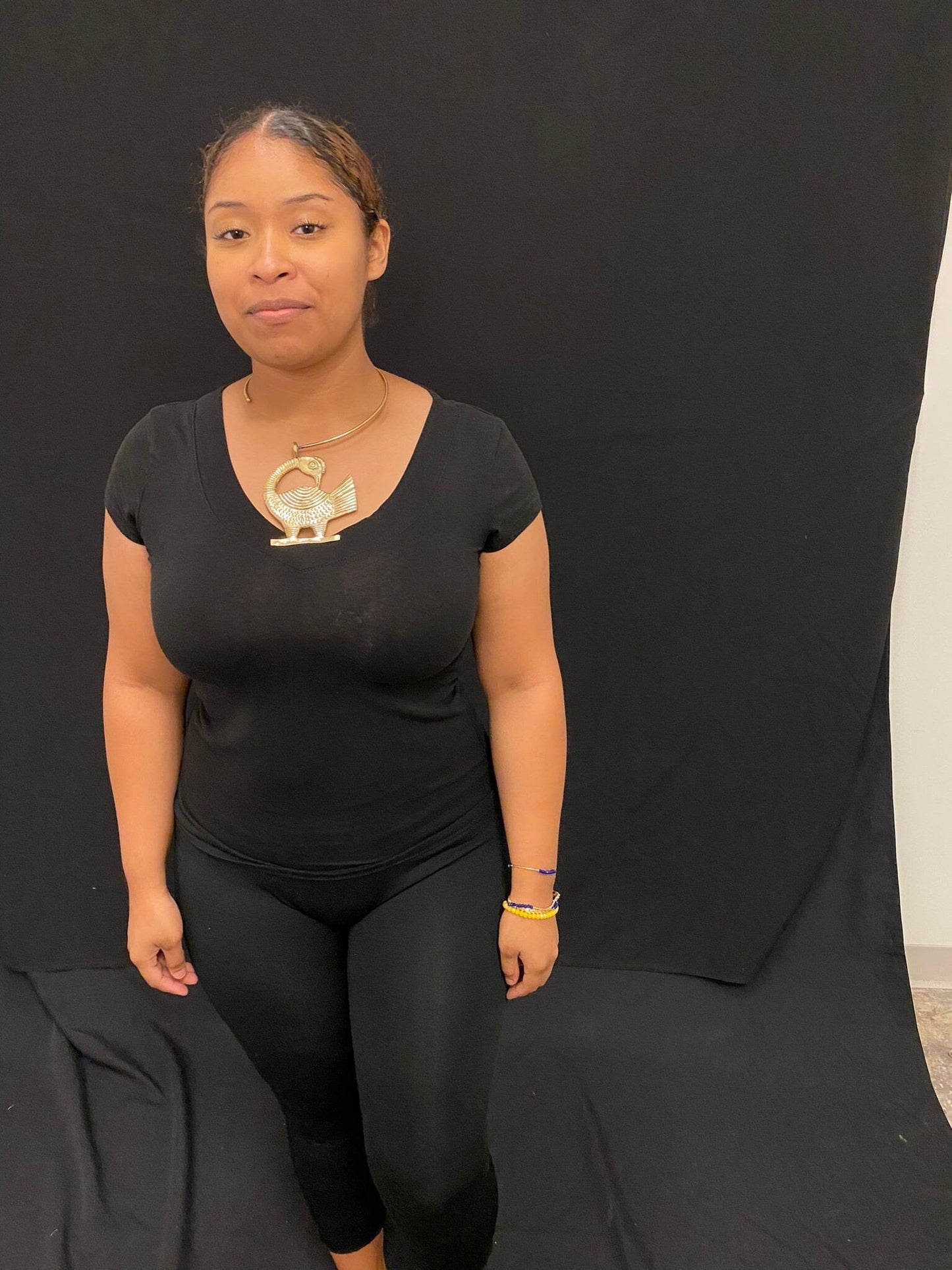 Sankofa Bird Necklace.