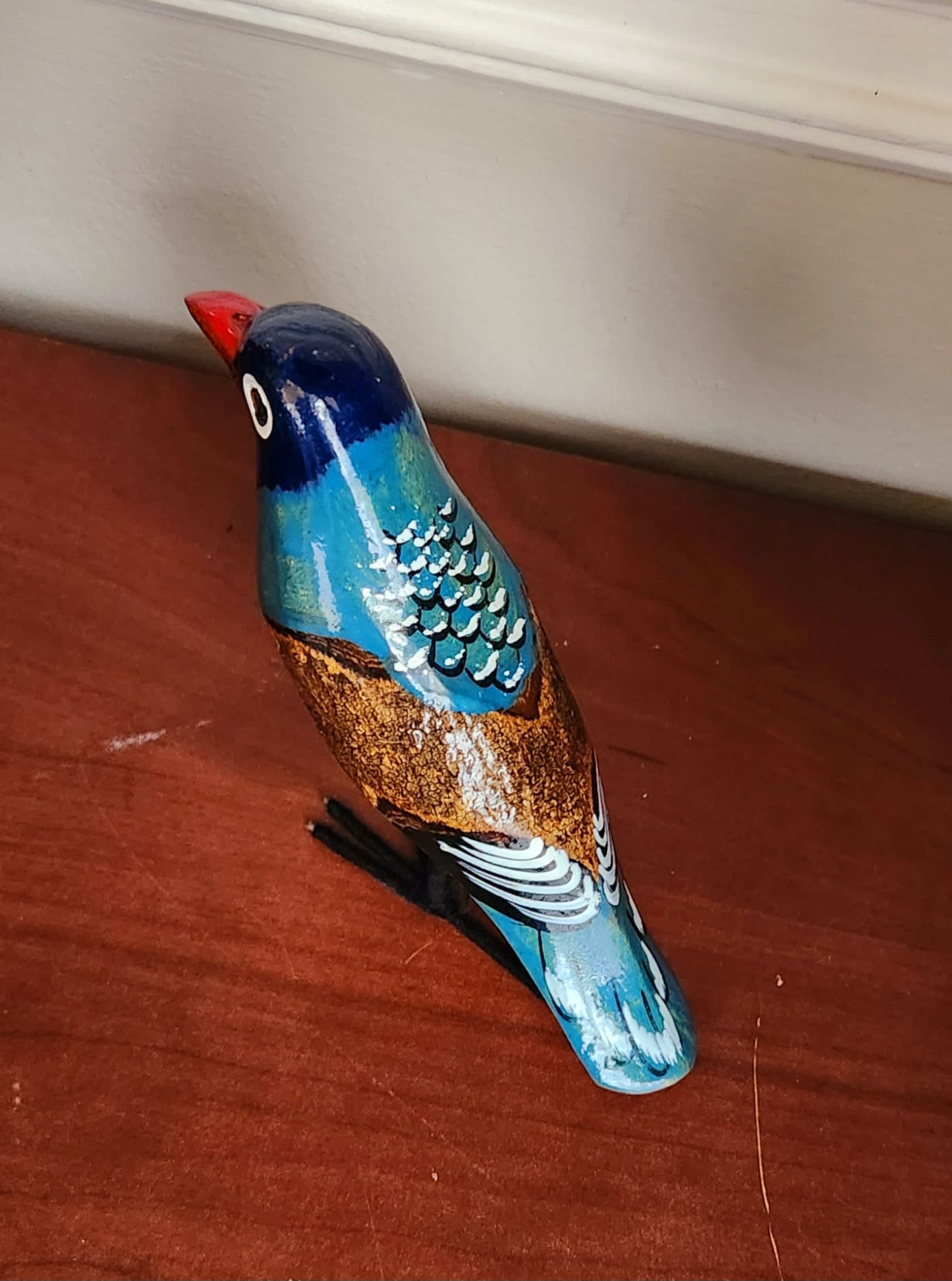 Wooden Birds handcrafted in Kenya/Multiple varieties/Wood Bird Ornament Collection