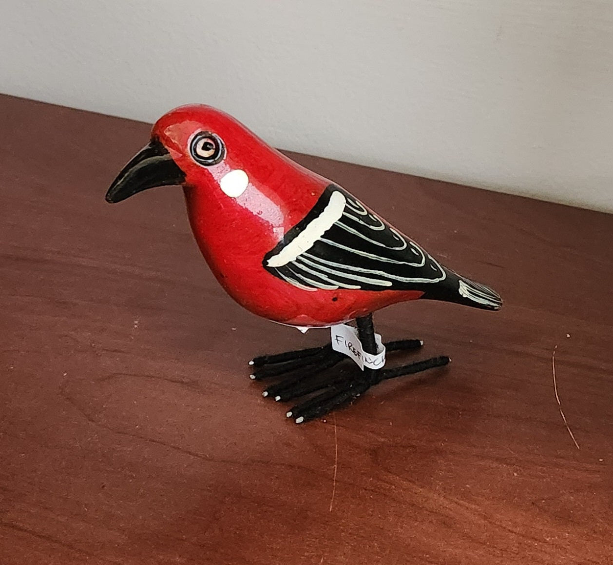 Wooden Birds of Africa/Handcrafted in Kenya/Multiple varieties/Wood Bird Ornament Collection/Kingfisher Bird/Christmas Gift.