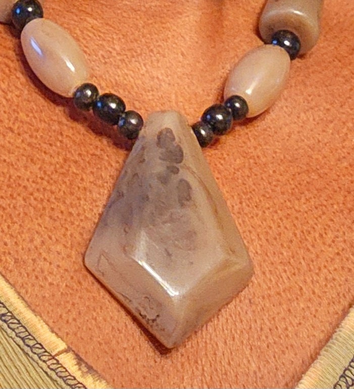 Recycled Horn Jewelry Set/Handcrafted Necklace/Kenya Jewelry/Christmas Gift.