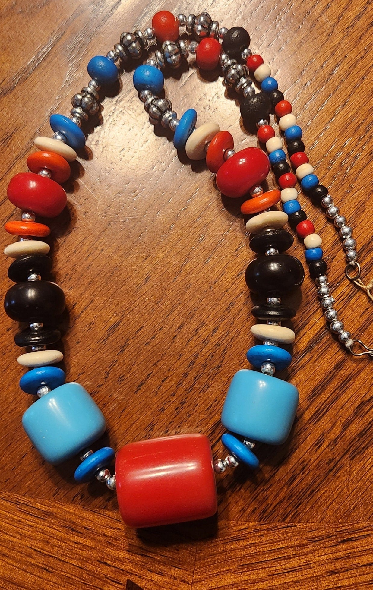 Women Multicolor Beaded Necklace set/Gift Idea.
